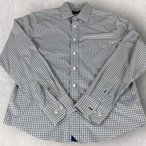 Untuckit Slim Fit Men's Small Long Sleeve Button Nylon Performance Stretch F248